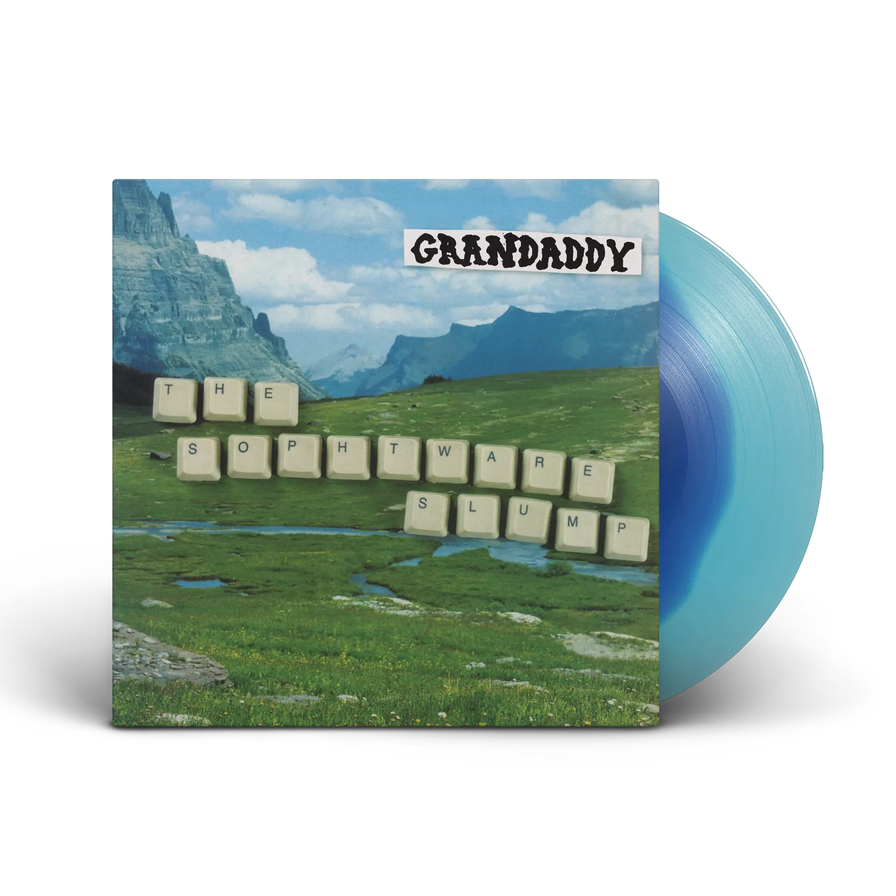 GRANDADDY - THE SOPHTWARE SLUMP - BLUE IN BLUE COLOR - VINYL LP