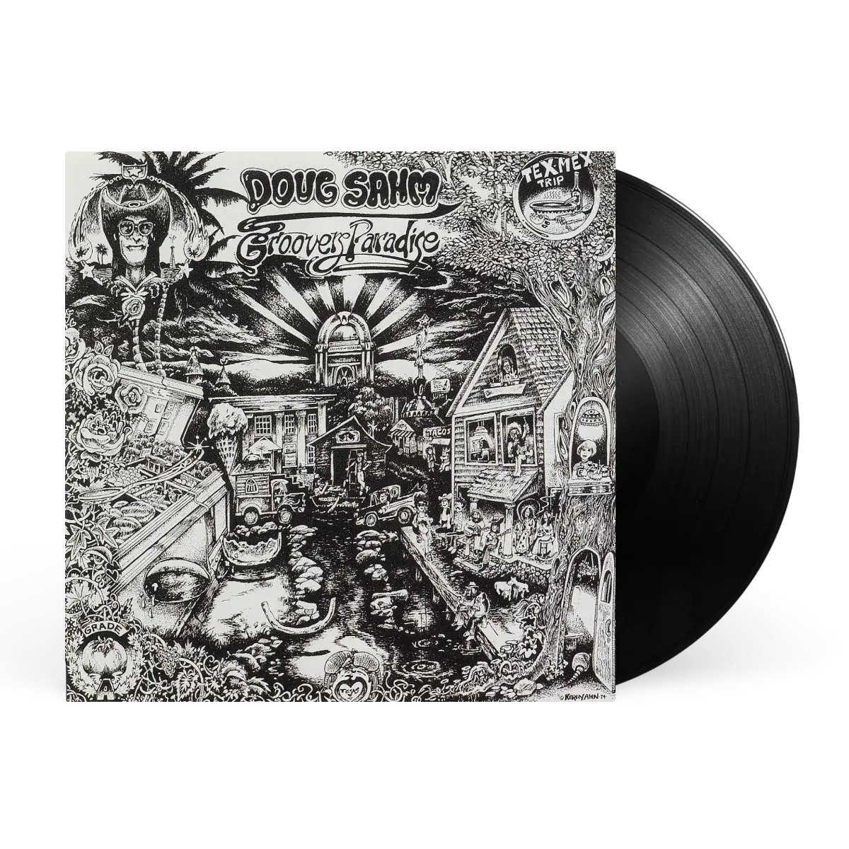DOUG SAHM - GROOVER'S PARADISE - RHINO RESERVE EDITION - VINYL LP