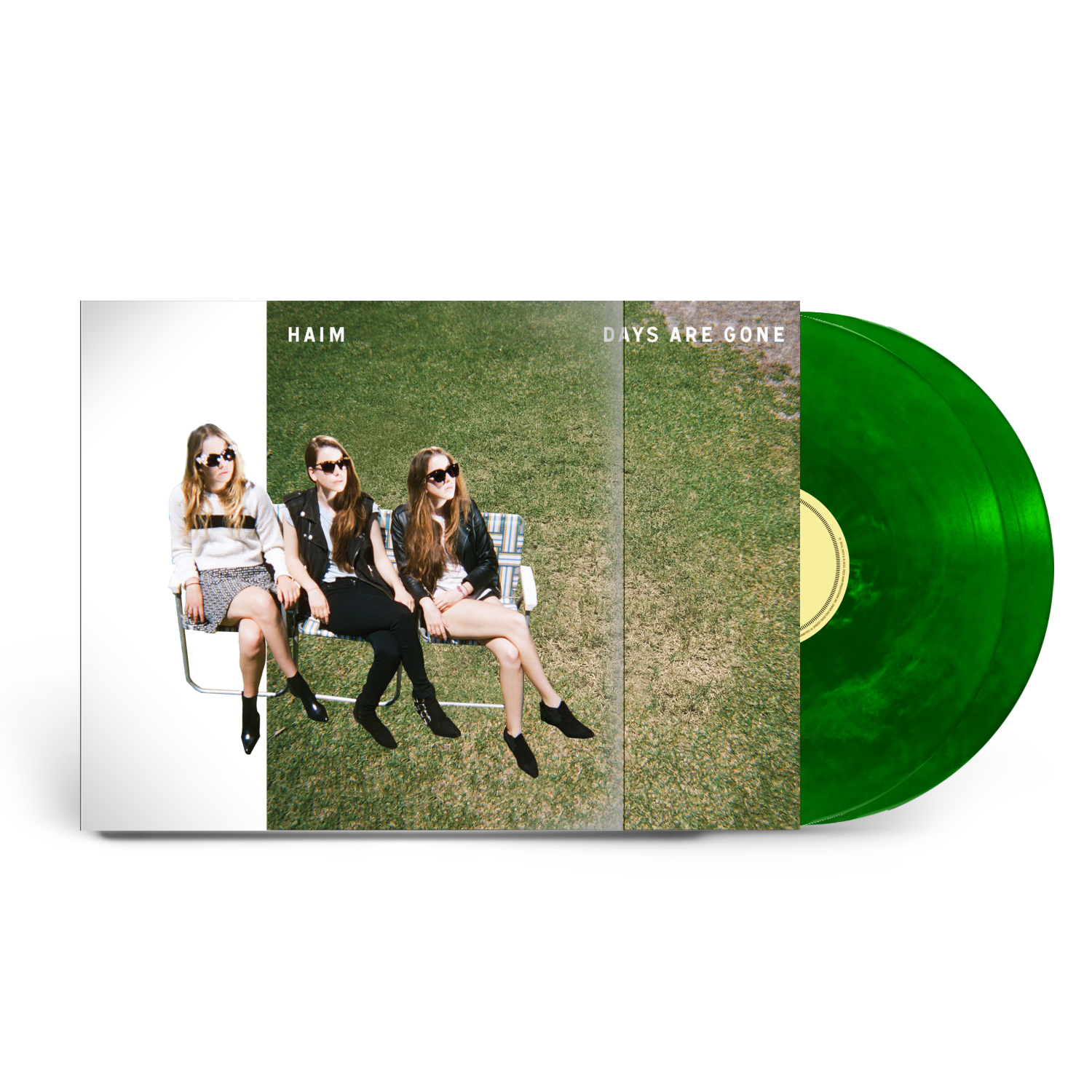 HAIM - DAYS ARE GONE - DELUXE 10TH ANNIVERSARY EDITION - GREEN COLOR - 2-LP - VINYL LP