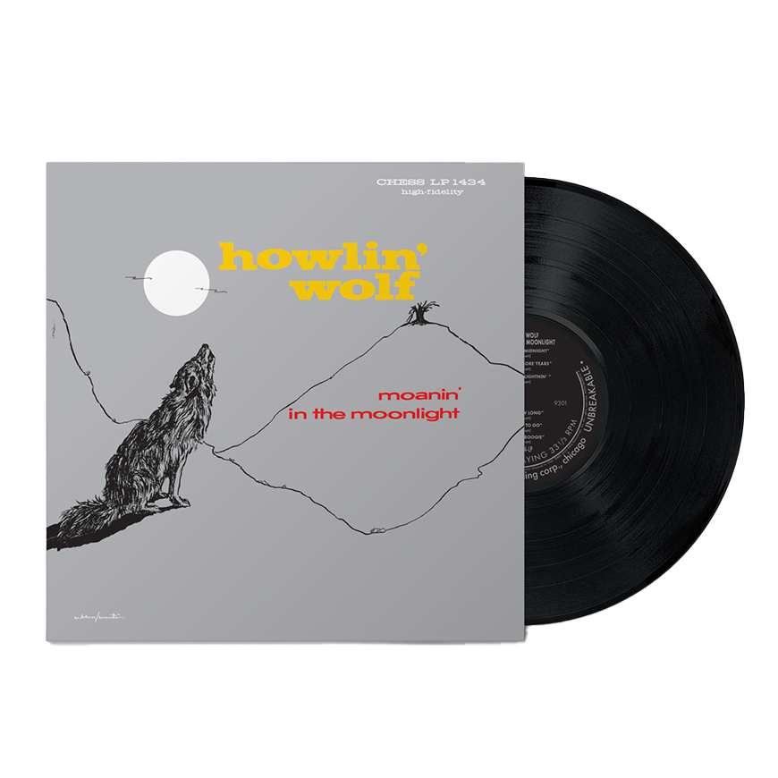 HOWLIN' WOLF - MOANIN' IN THE MOONLIGHT - CHESS 75 SERIES - VINYL LP
