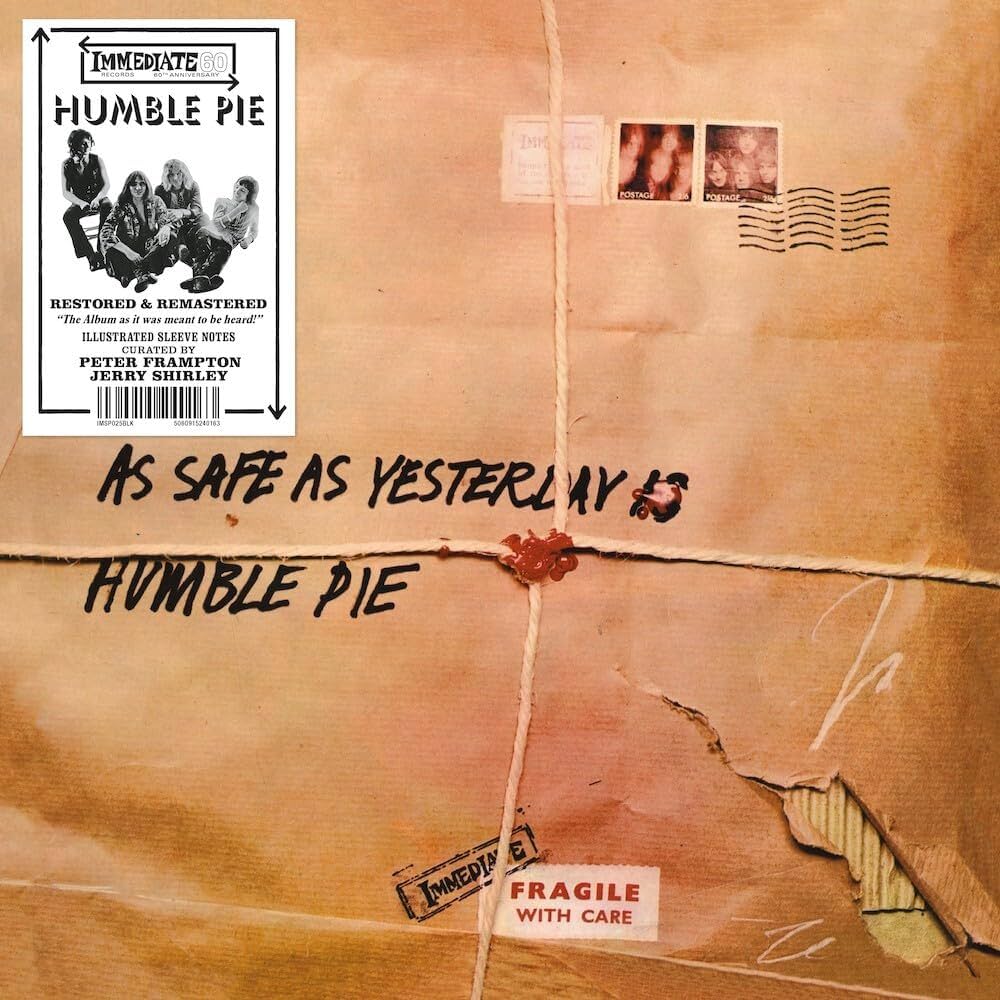 HUMBLE PIE - AS SAFE AS YESTERDAY IS - VINYL LP