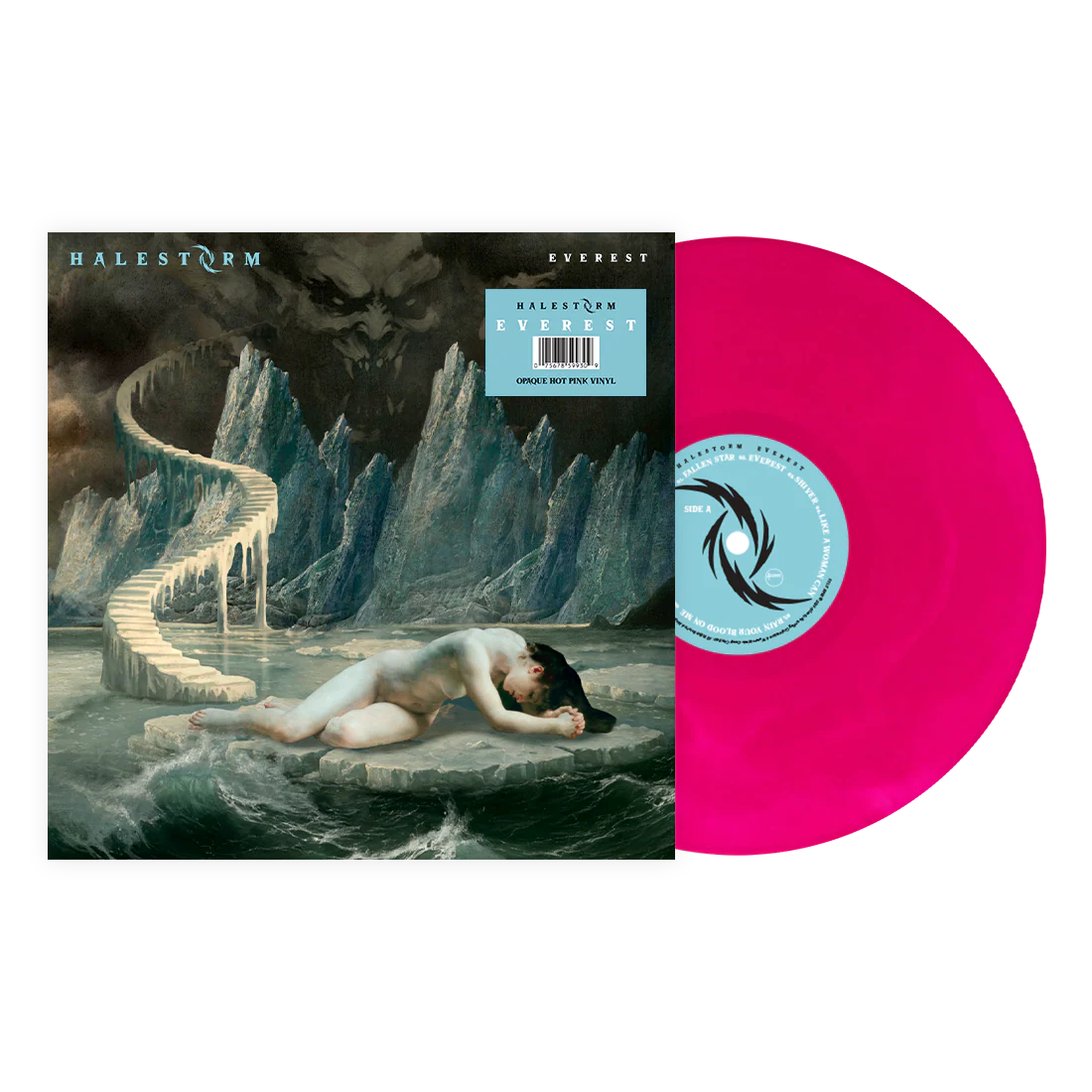 HALESTORM EVEREST PINK VINYL RECORD