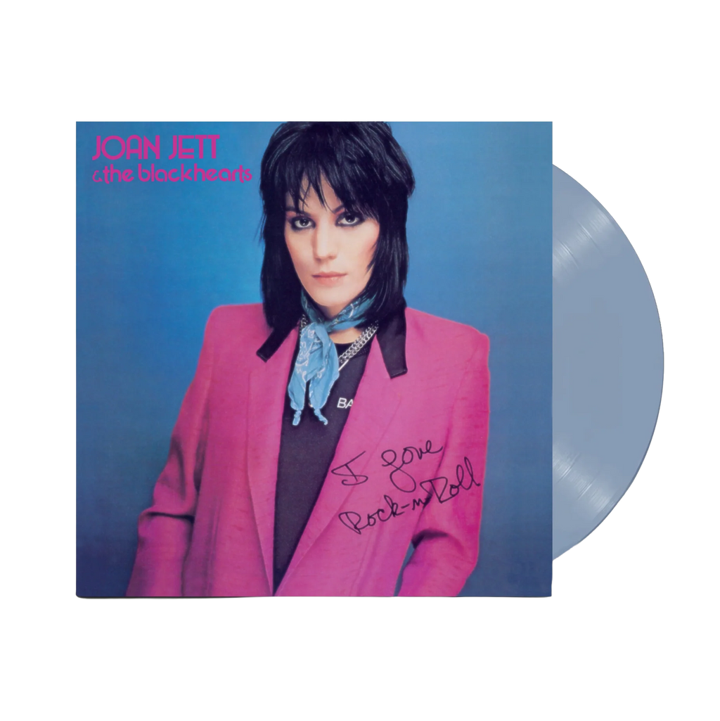 JOAN JETT & THE BLACKHEARTS - I LOVE ROCK-N-ROLL - 45TH ANNIVERSARY EDITION - BLUE COLOR - VINYL LP