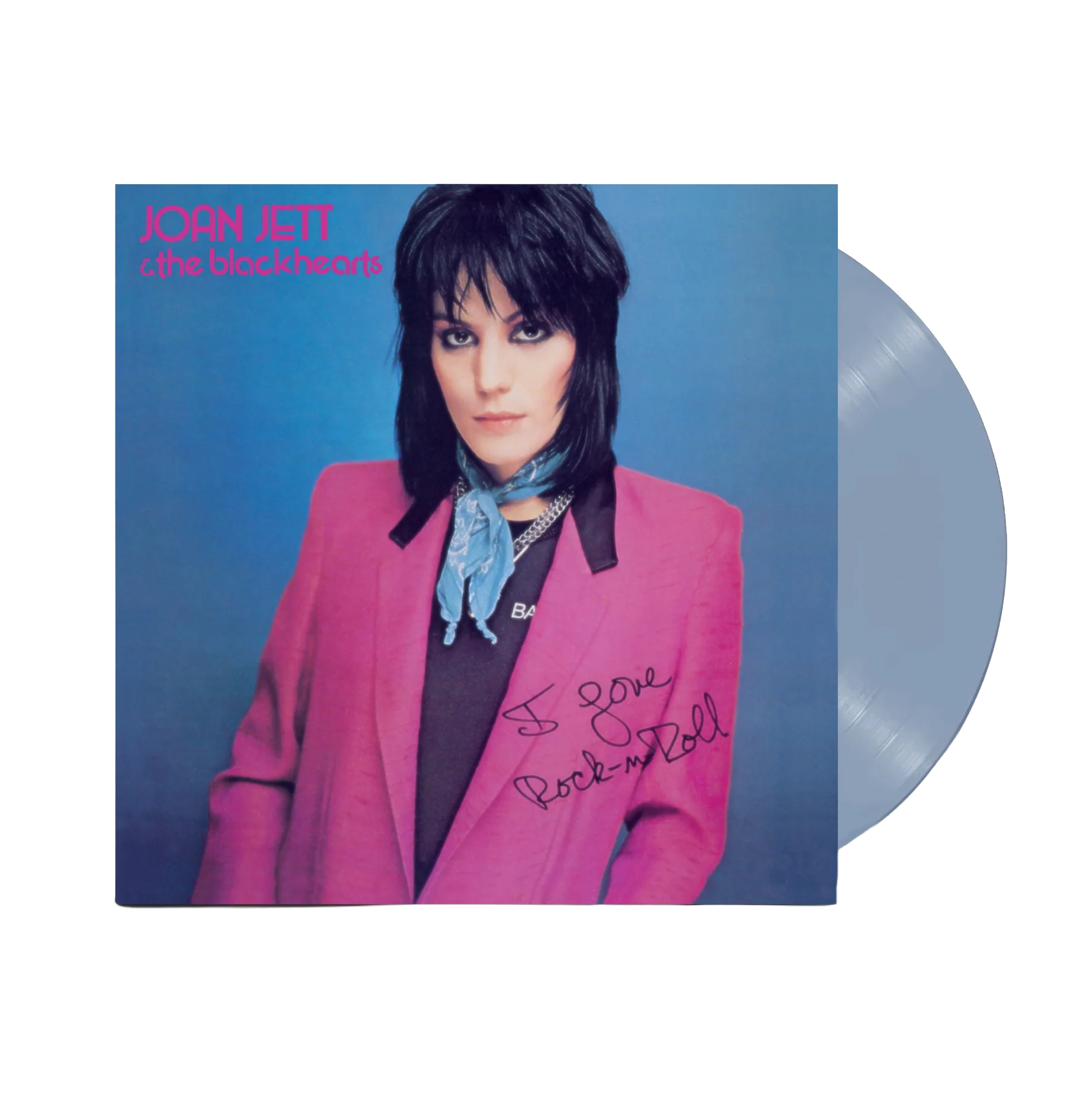 JOAN JETT & THE BLACKHEARTS - I LOVE ROCK-N-ROLL - 45TH ANNIVERSARY EDITION - BLUE COLOR - VINYL LP