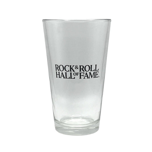 ROCK HALL LOGO PINT GLASS