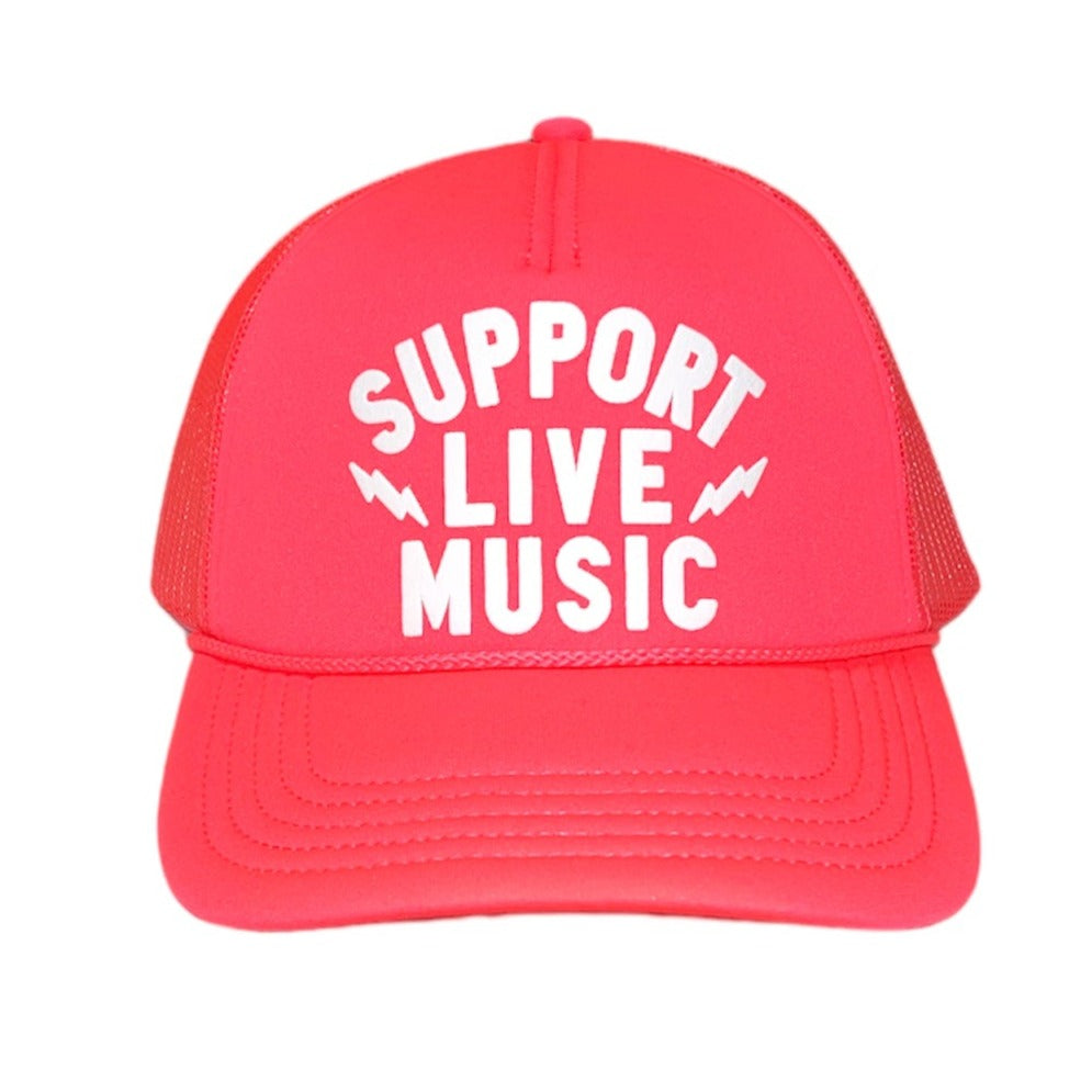 GORRO DE MÚSICA EN VIVO DE APOYO A ROCK HALL