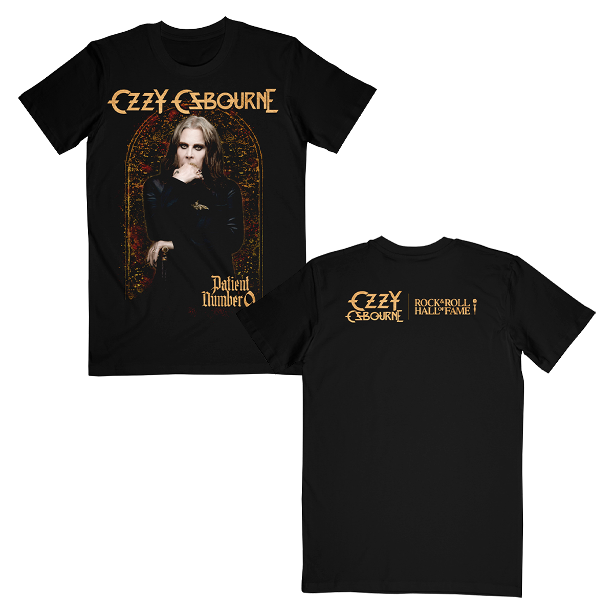 ROCK HALL 2024 x OZZY OSBOURNE - PATIENT NUMBER 9 T-SHIRT