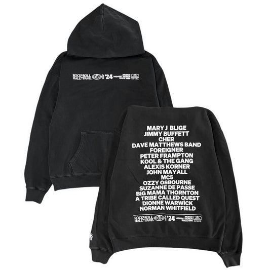 ROCK HALL 2024 - SUDADERA CON CAPUCHA Y CARTEL