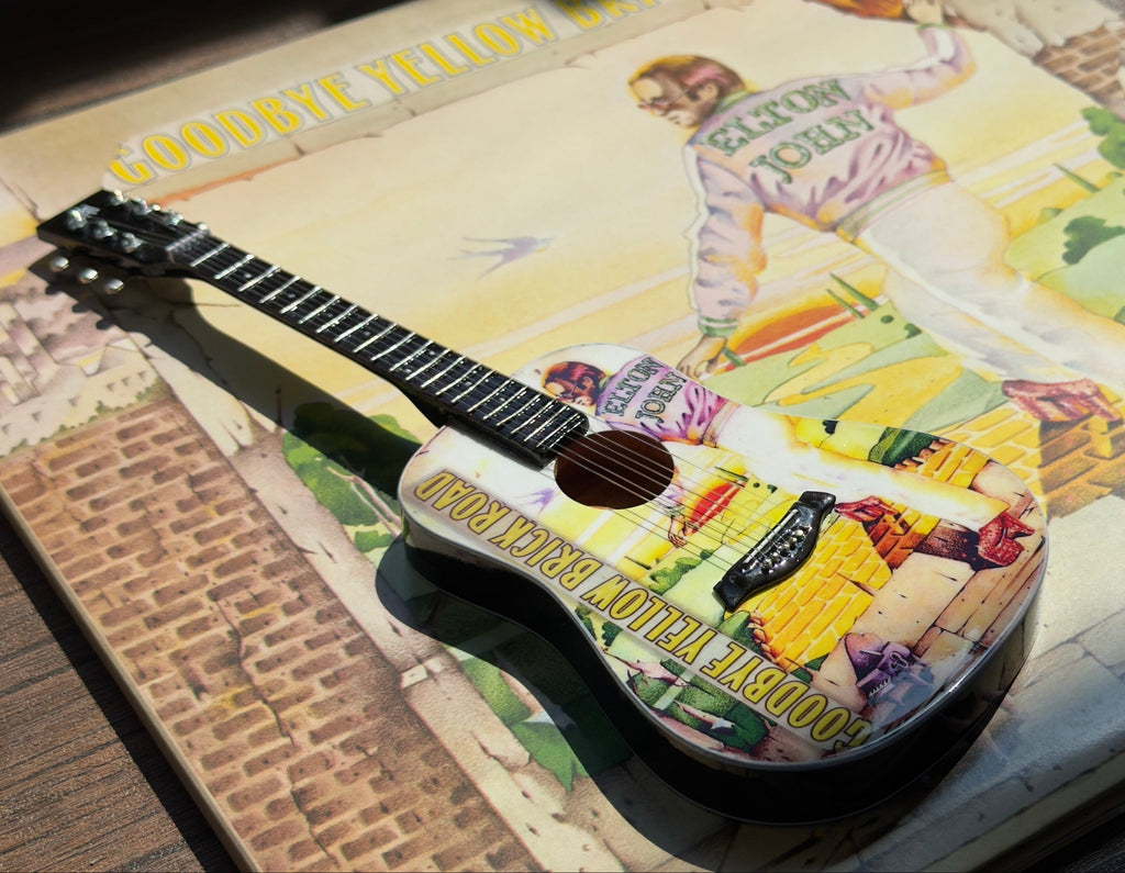 ELTON JOHN - GOODBYE YELLOW BRICK ROAD - MINI GUITAR