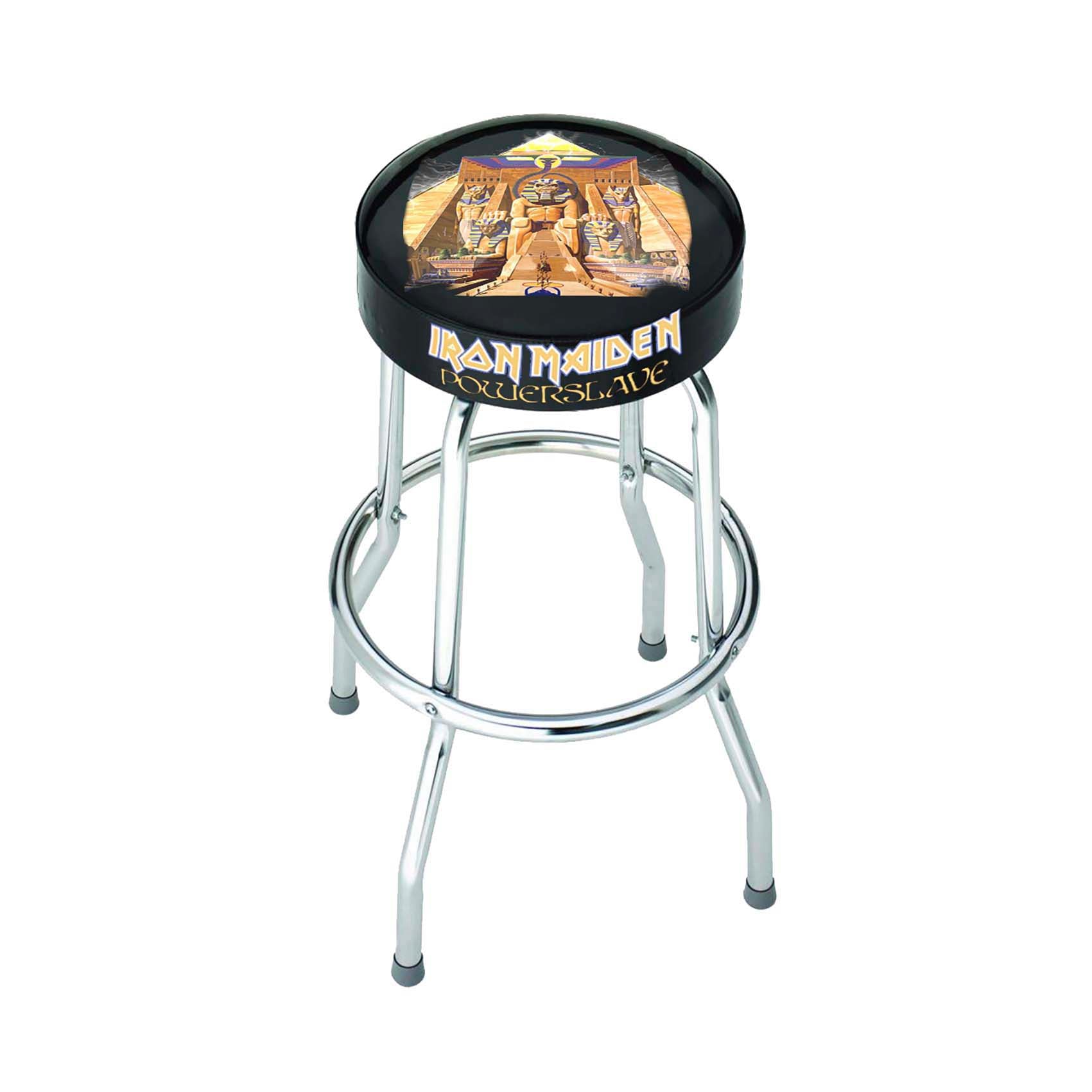 IRON MAIDEN x ROCKSAX - POWERSLAVE BAR STOOL