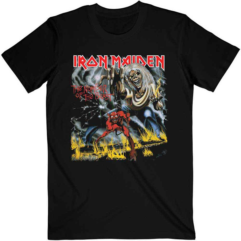 IRON MAIDEN - NUMBER OF THE BEAST T-SHIRT