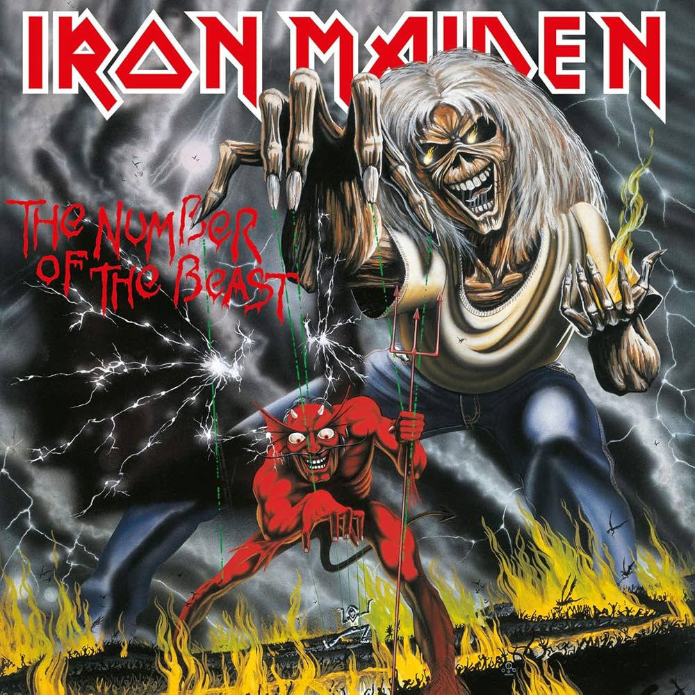 IRON MAIDEN - THE NUMBER OF THE BEAST - VINYL LP