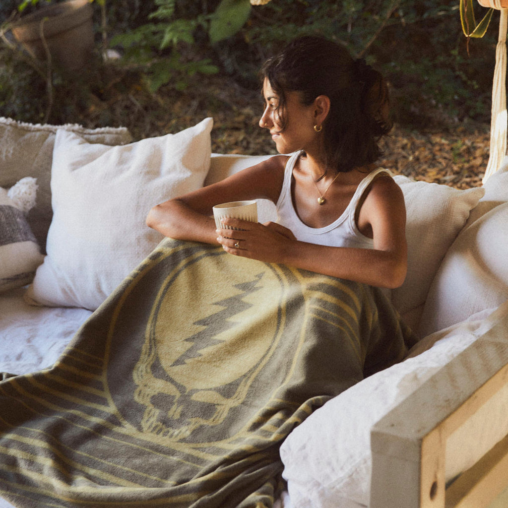 GRATEFUL DEAD x SLOWTIDE - JAMMER POLAR FLEECE BLANKET