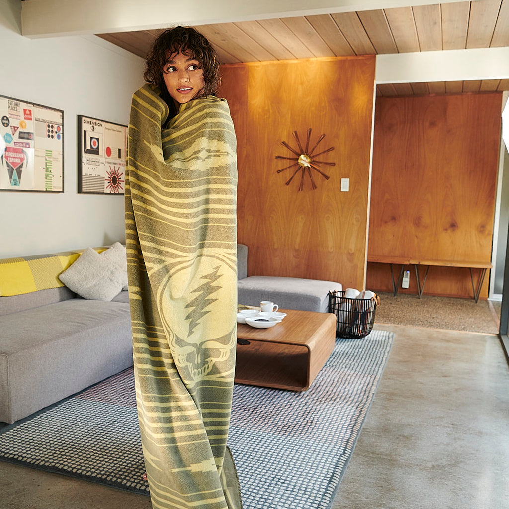 GRATEFUL DEAD x SLOWTIDE - JAMMER POLAR FLEECE BLANKET