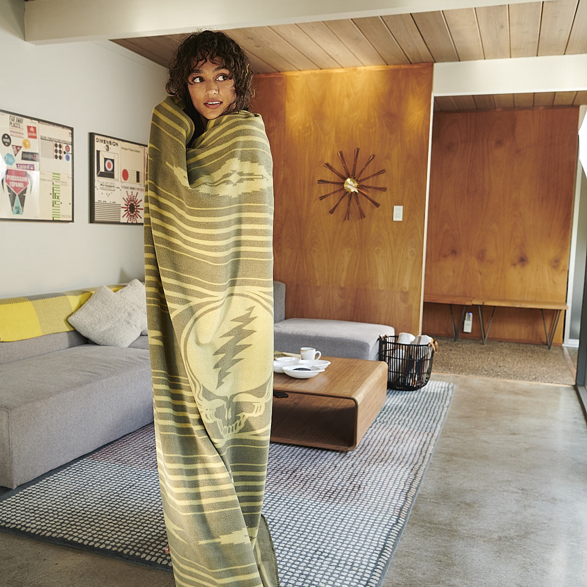 GRATEFUL DEAD x SLOWTIDE - JAMMER POLAR FLEECE BLANKET