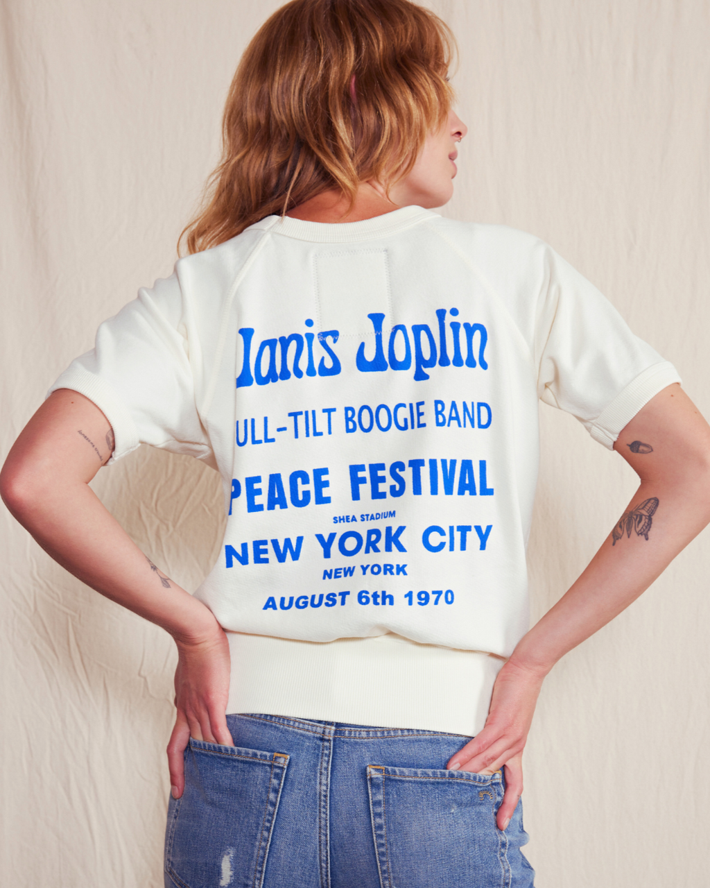JANIS JOPLIN - NYC RAGLAN T-SHIRT
