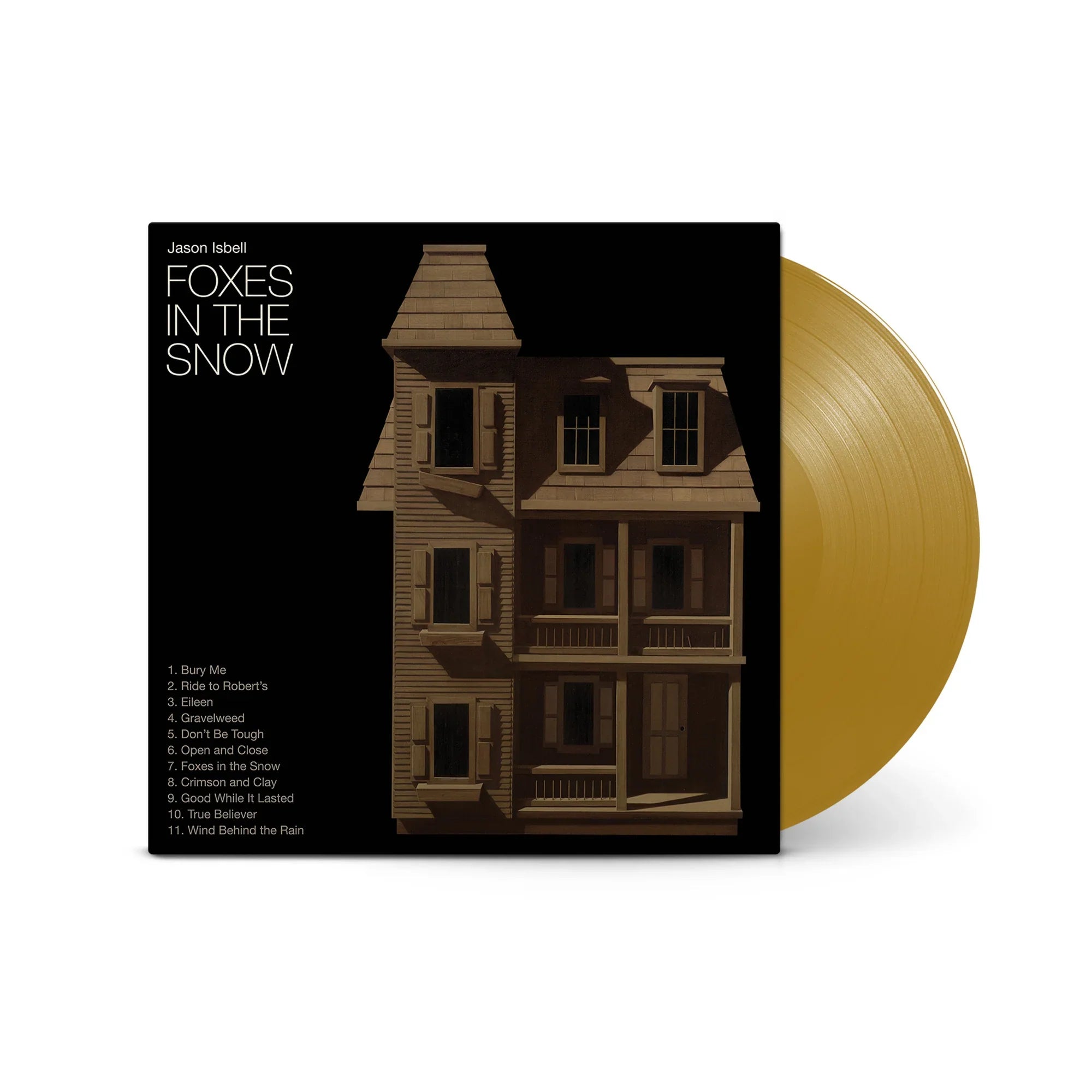 JASON ISBELL - FOXES IN THE SNOW - INDIE EXCLUSIVE EDITION - GOLD COLOR - VINYL LP