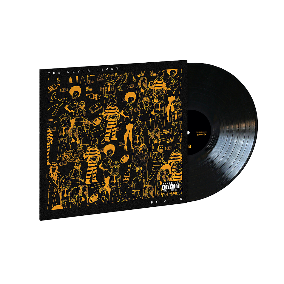 J.I.D. - THE NEVER STORY - VINYL LP