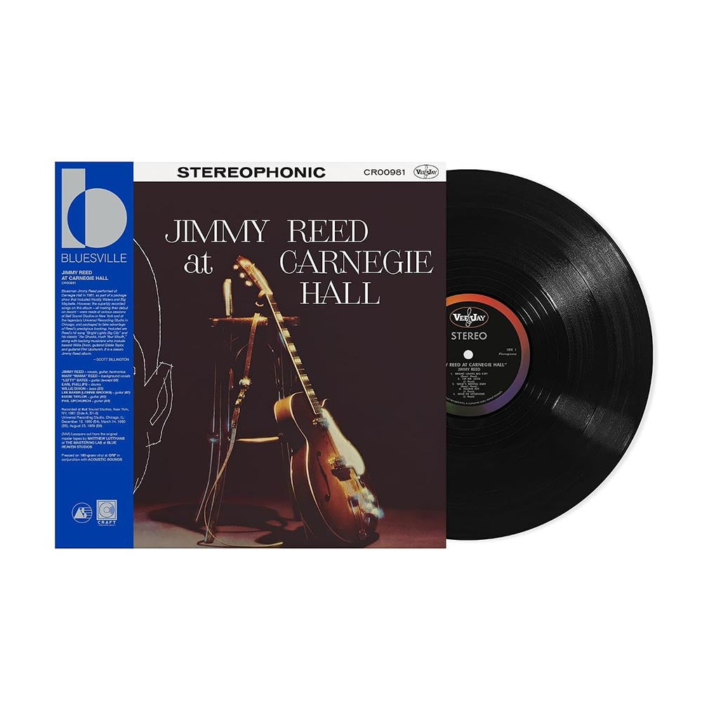 JIMMY REED AT CARNEGIE HALL VINYL LP