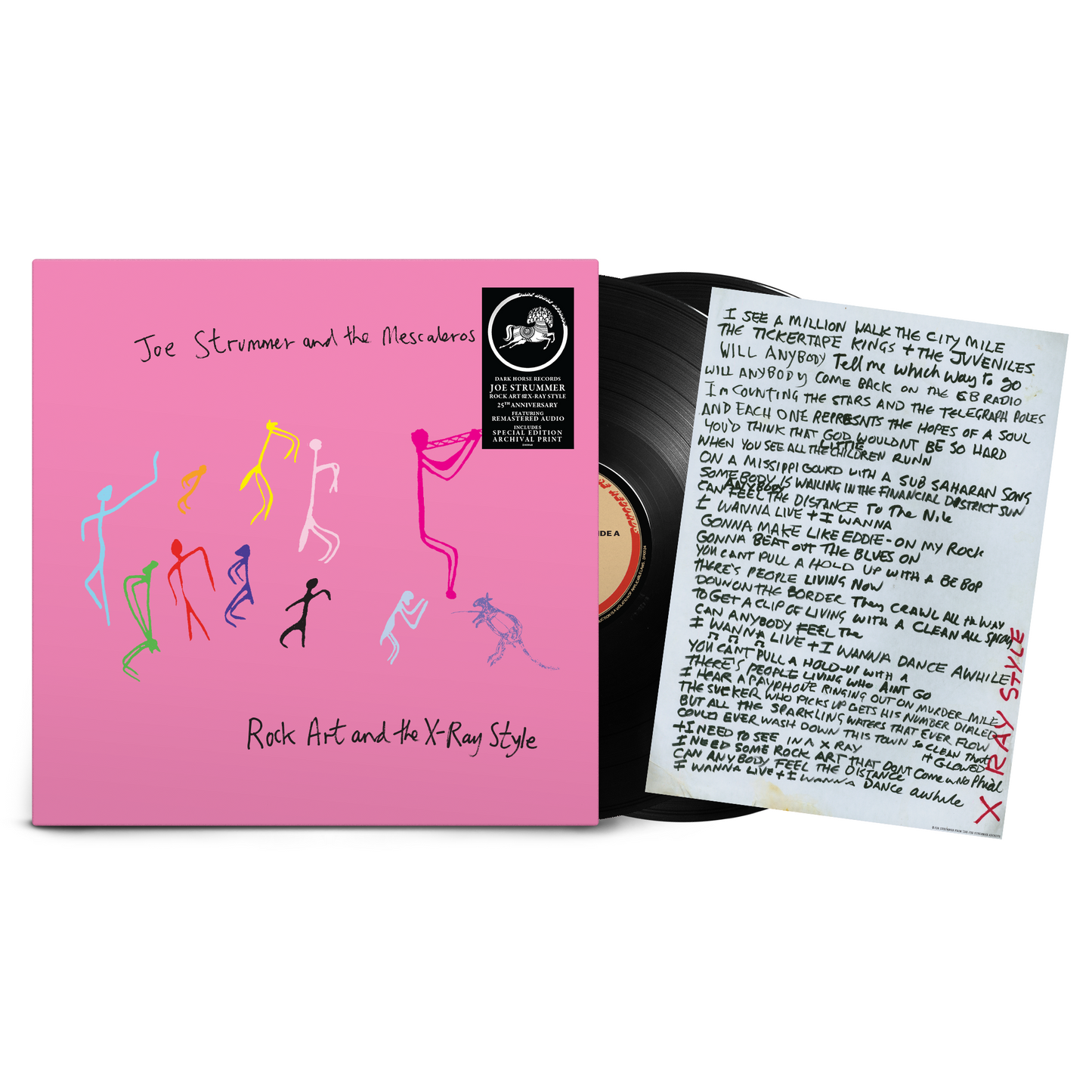 JOE STRUMMER AND THE MESCALEROS - ROCK ART AND THE X-RAY STYLE - 2-LP - VINYL LP
