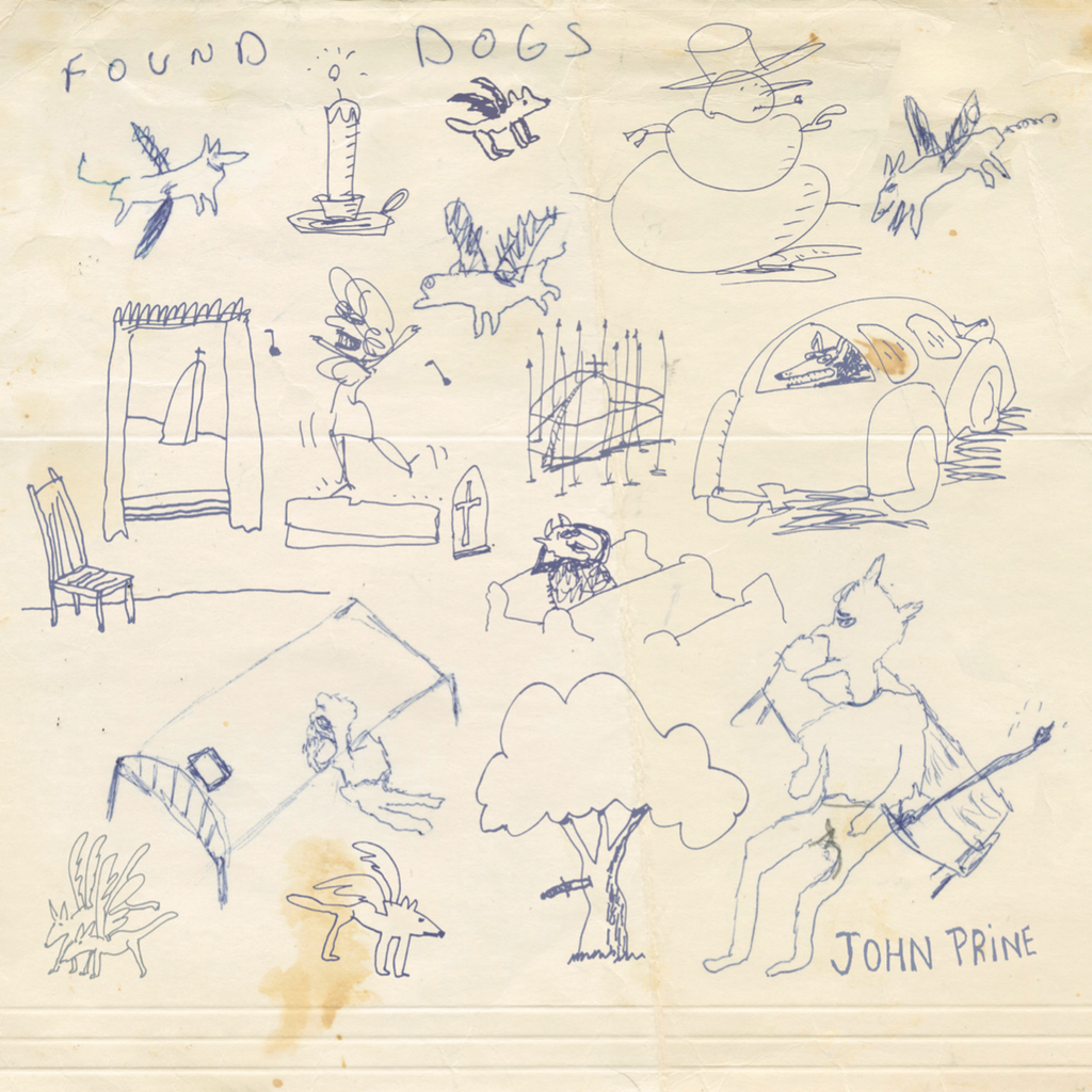 JOHN PRINE FOUND DOGS VINYL LP