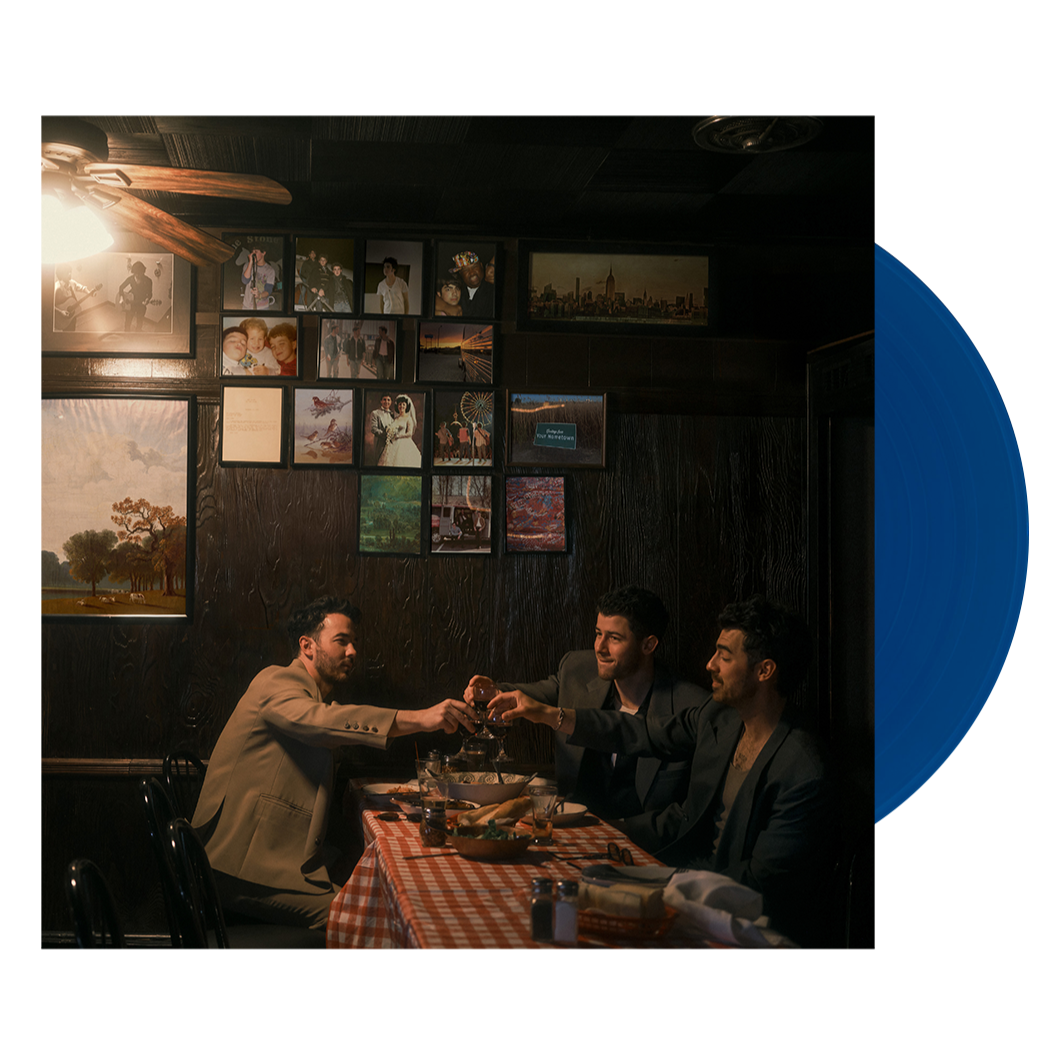 JONAS BROTHERS - GREETINGS FROM YOUR HOMETOWN - BLUE COLOR - VINYL LP