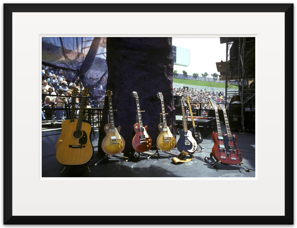 LED ZEPPELIN – JIMMY PAGE GUITARRAS – OAKLAND COLISEUM - 1977