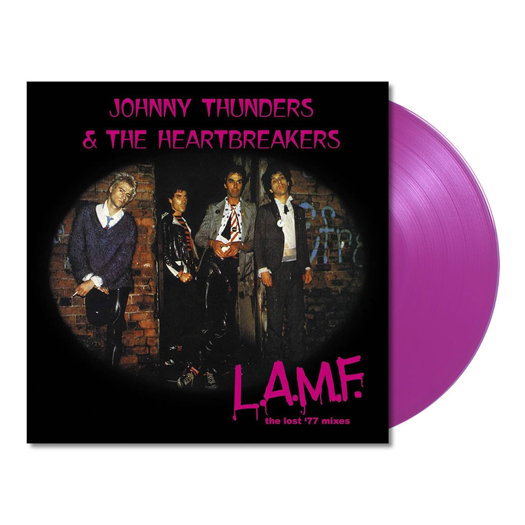JOHNNY THUNDERS & THE HEARTBREAKERS - L.A.M.F.: THE LOST '77 MIXES - LIMITED EDITION - TRANSPARENT PURPLE COLOR - VINYL LP