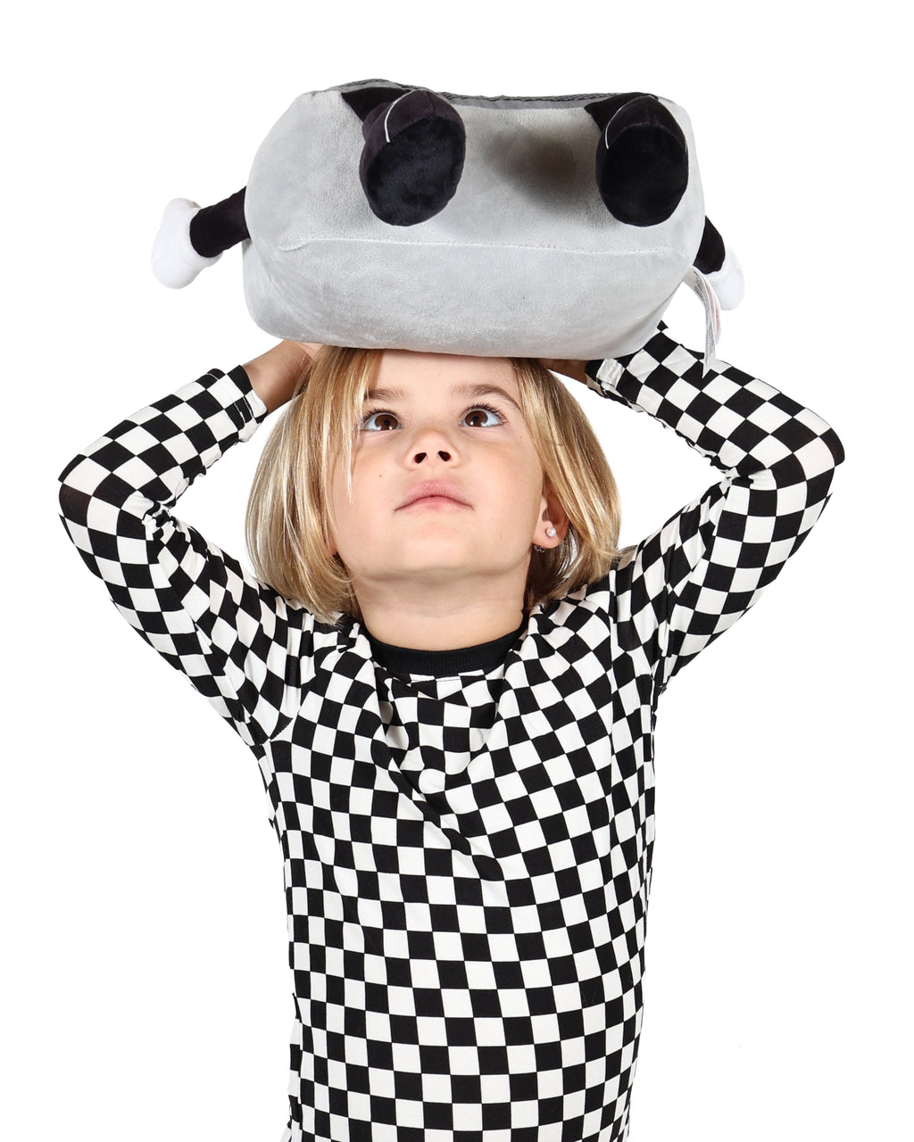 KIDS CHECKERBOARD PAJAMA SET