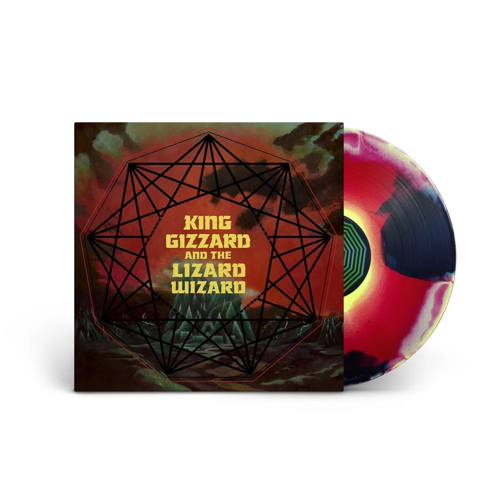KING GIZZARD & THE LIZARD WIZARD - NONAGON INFINITY - YELLOW/RED/BLACK COLOR - VINYL LP