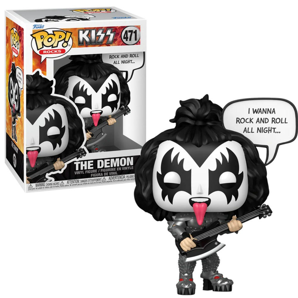KISS - THE DEMON - FUNKO POP! ROCKS