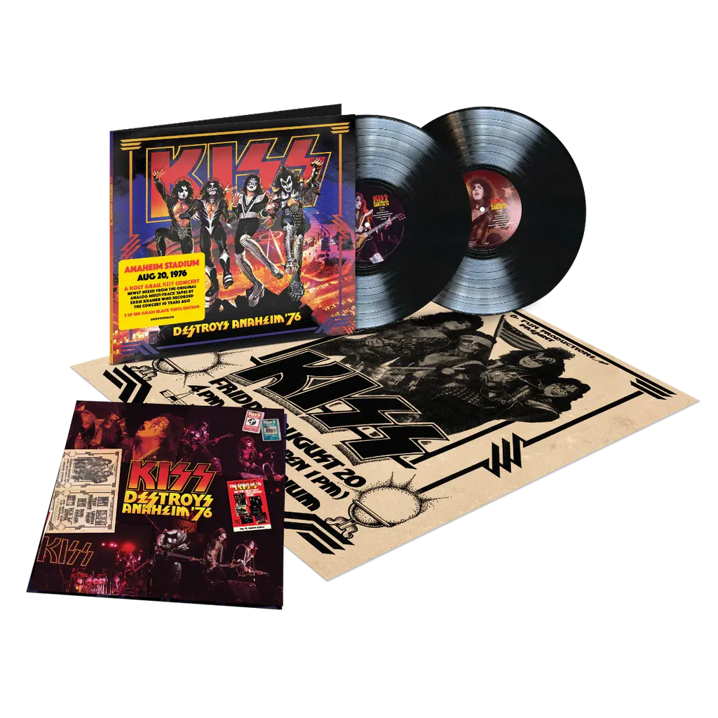 KISS - KISS DESTROYS ANAHEIM '76 - 2-LP - VINYL LP