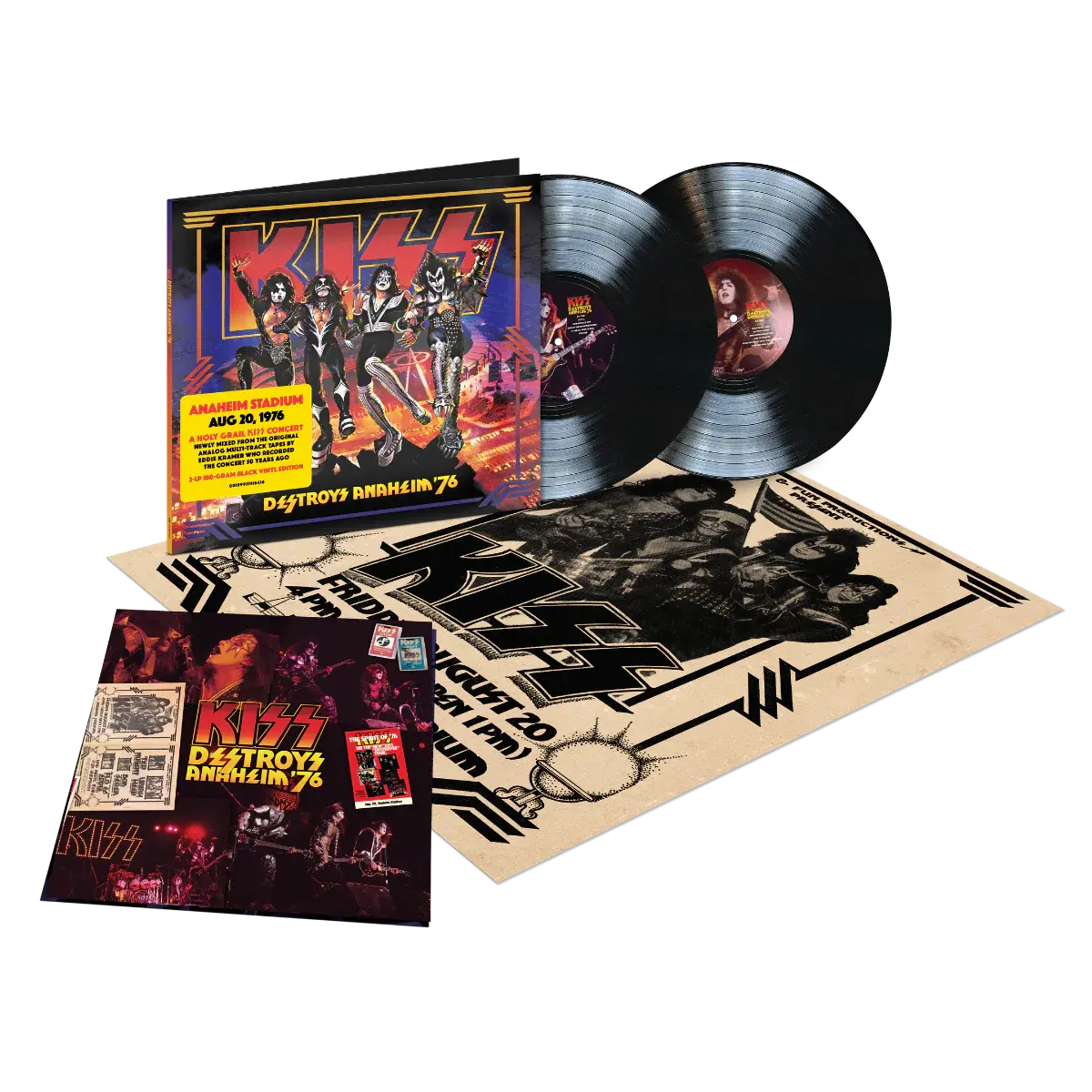 KISS - KISS DESTROYS ANAHEIM '76 - 2-LP - VINYL LP