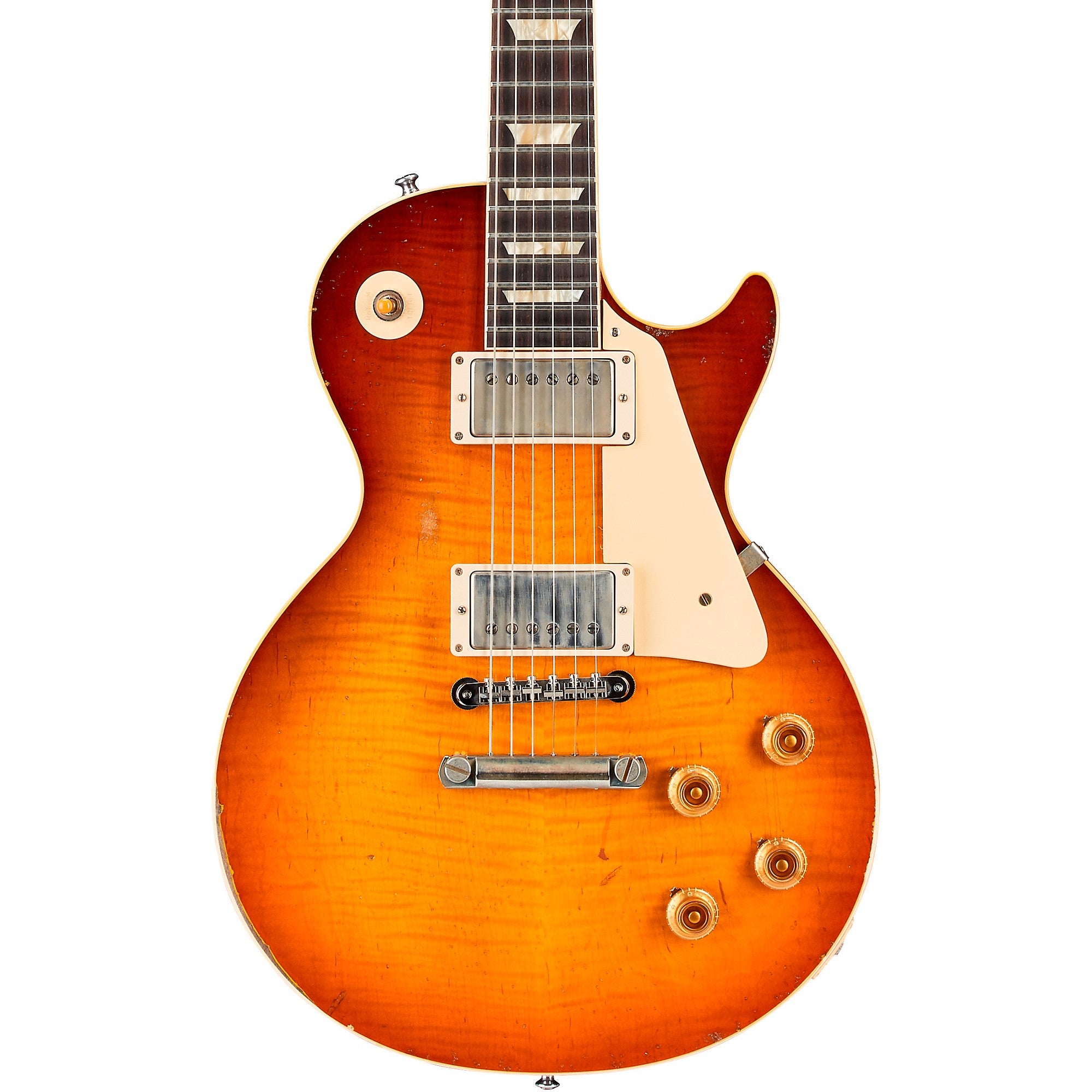 GIBSON CUSTOM - 1959 LES PAUL STANDARD REISSUE ELECTRIC GUITAR - MURPHY LAB HEAVY AGED SLOW ICED TEA FADE
