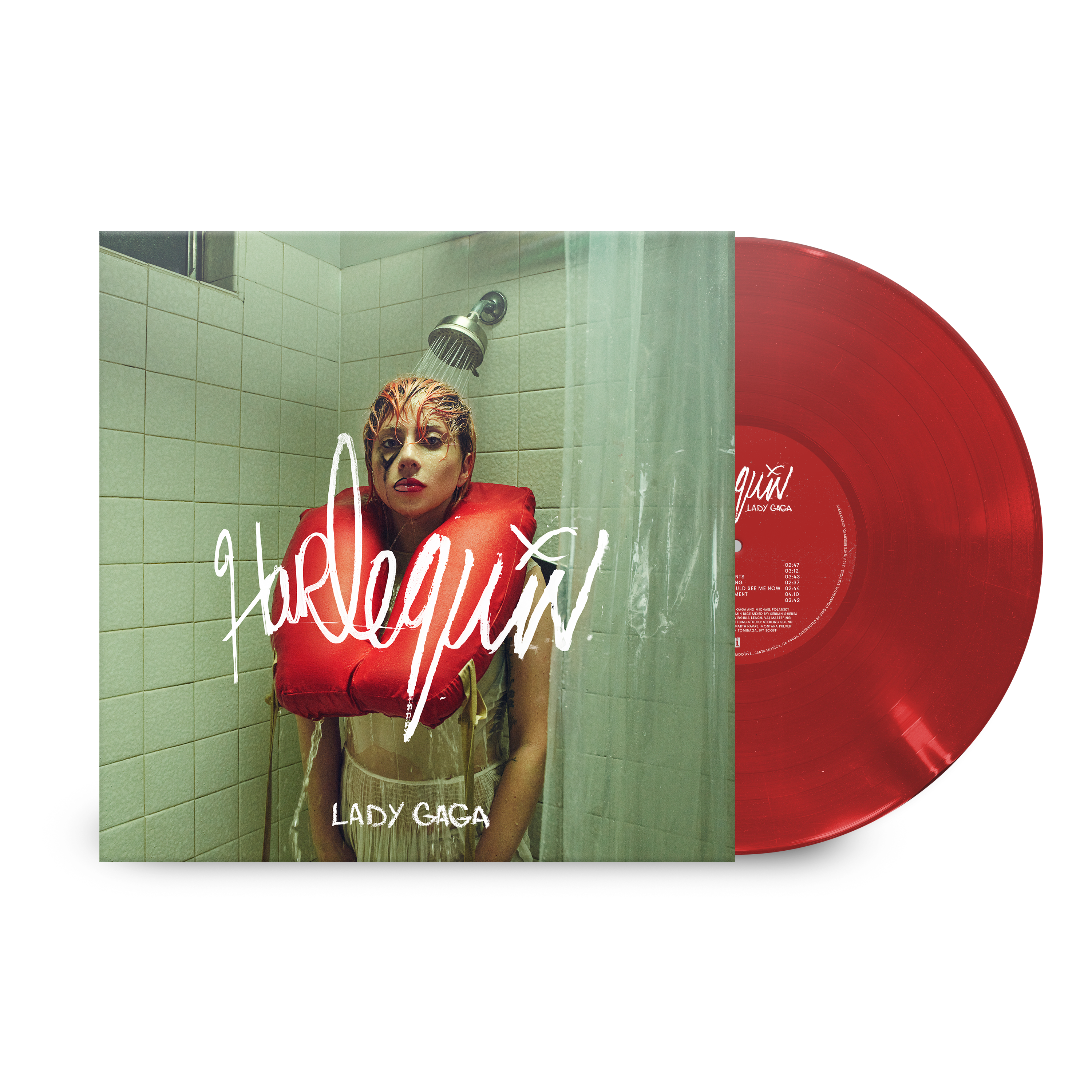 LADY GAGA - HARLEQUIN - RED COLOR - VINYL LP