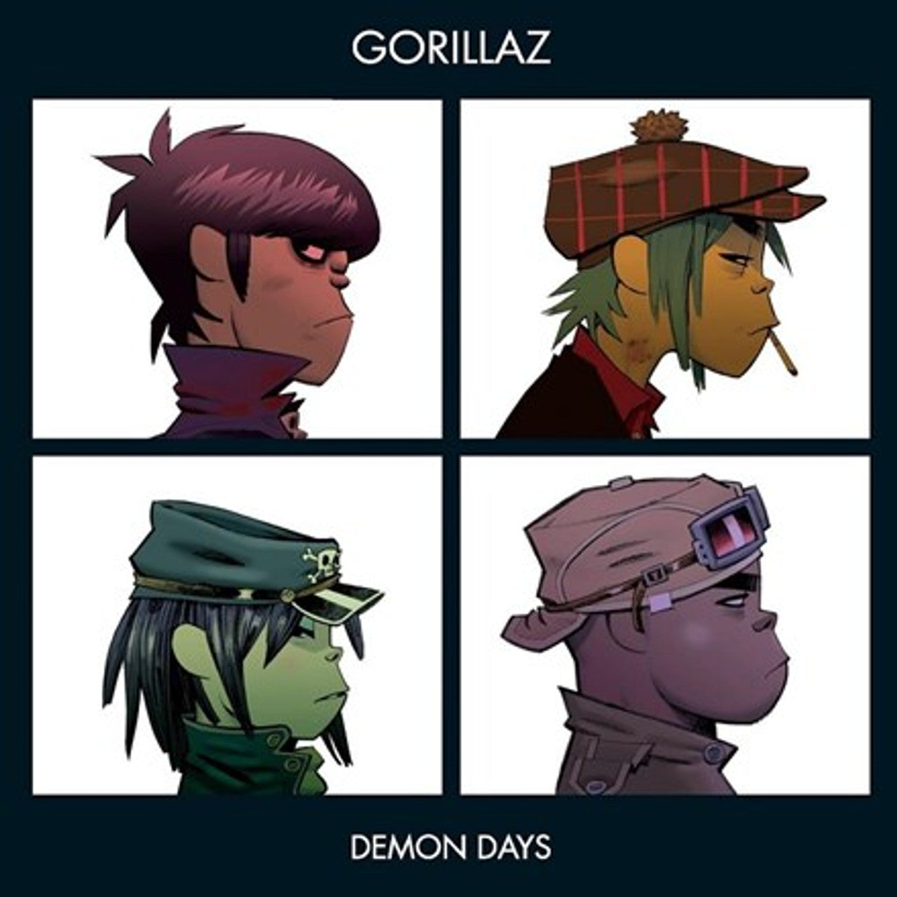 GORILLAZ - DEMON DAYS - 2-LP - VINYL LP