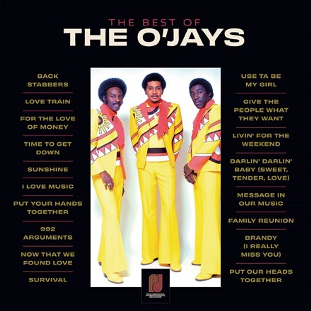 THE O'JAYS - THE BEST OF THE O'JAYS - 2-LP - VINYL LP