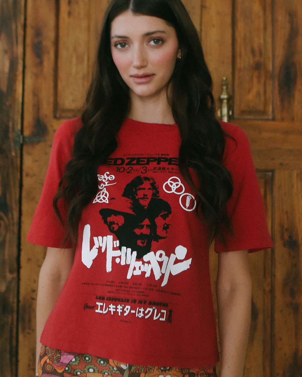 LED ZEPPELIN - 1972 JAPAN CONCERT T-SHIRT
