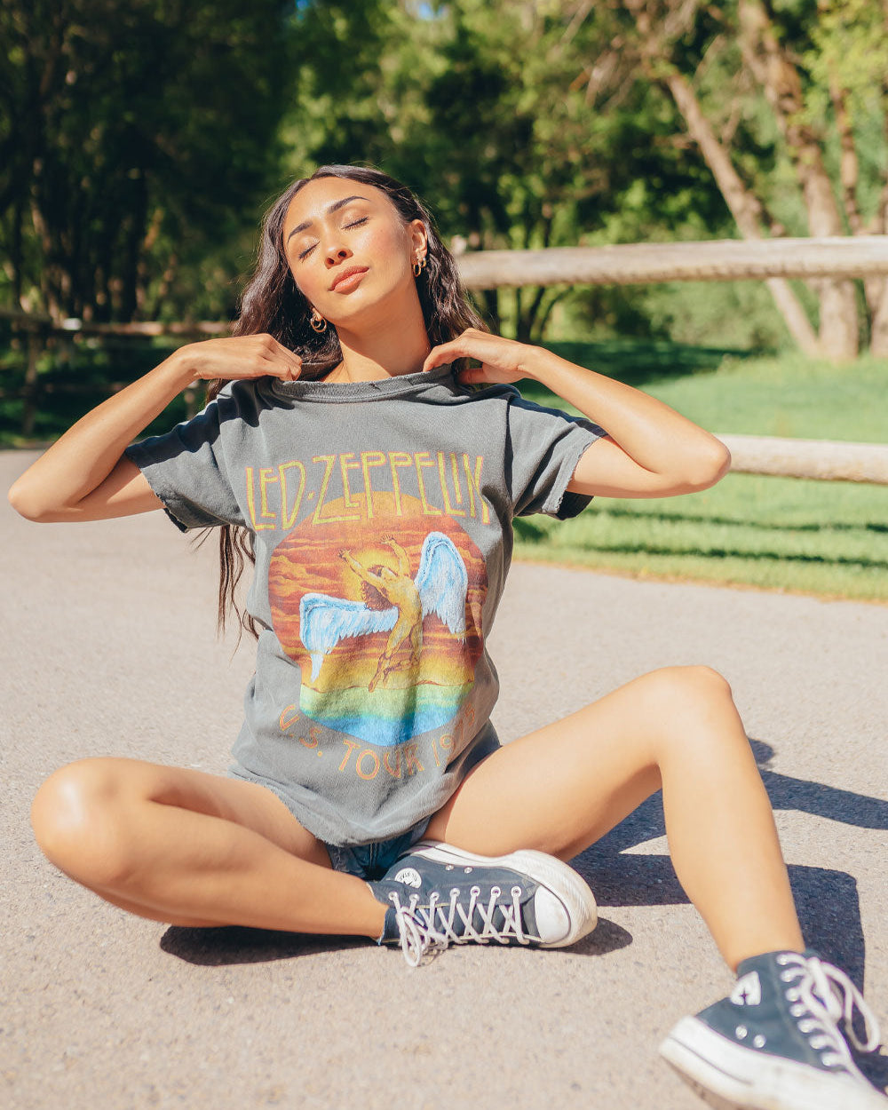 LED ZEPPELIN - SUNKISSED CLASSIC T-SHIRT