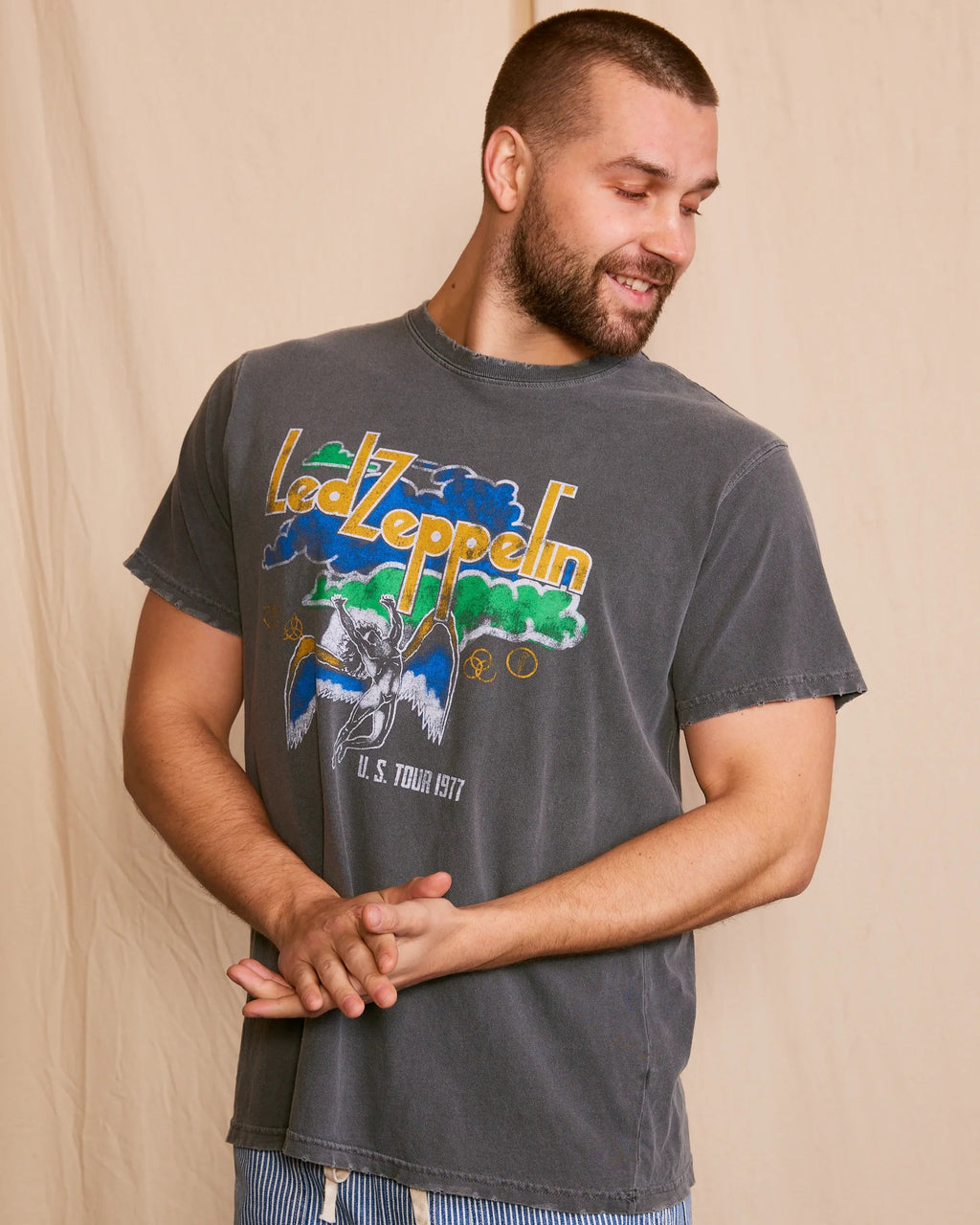 LED ZEPPELIN - U.S. TOUR 1977 UNISEX T-SHIRT