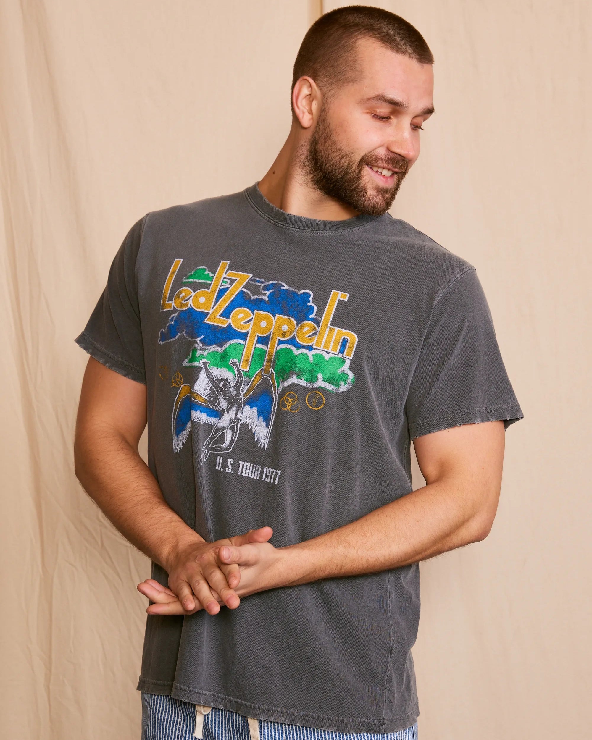 LED ZEPPELIN - U.S. TOUR 1977 UNISEX T-SHIRT