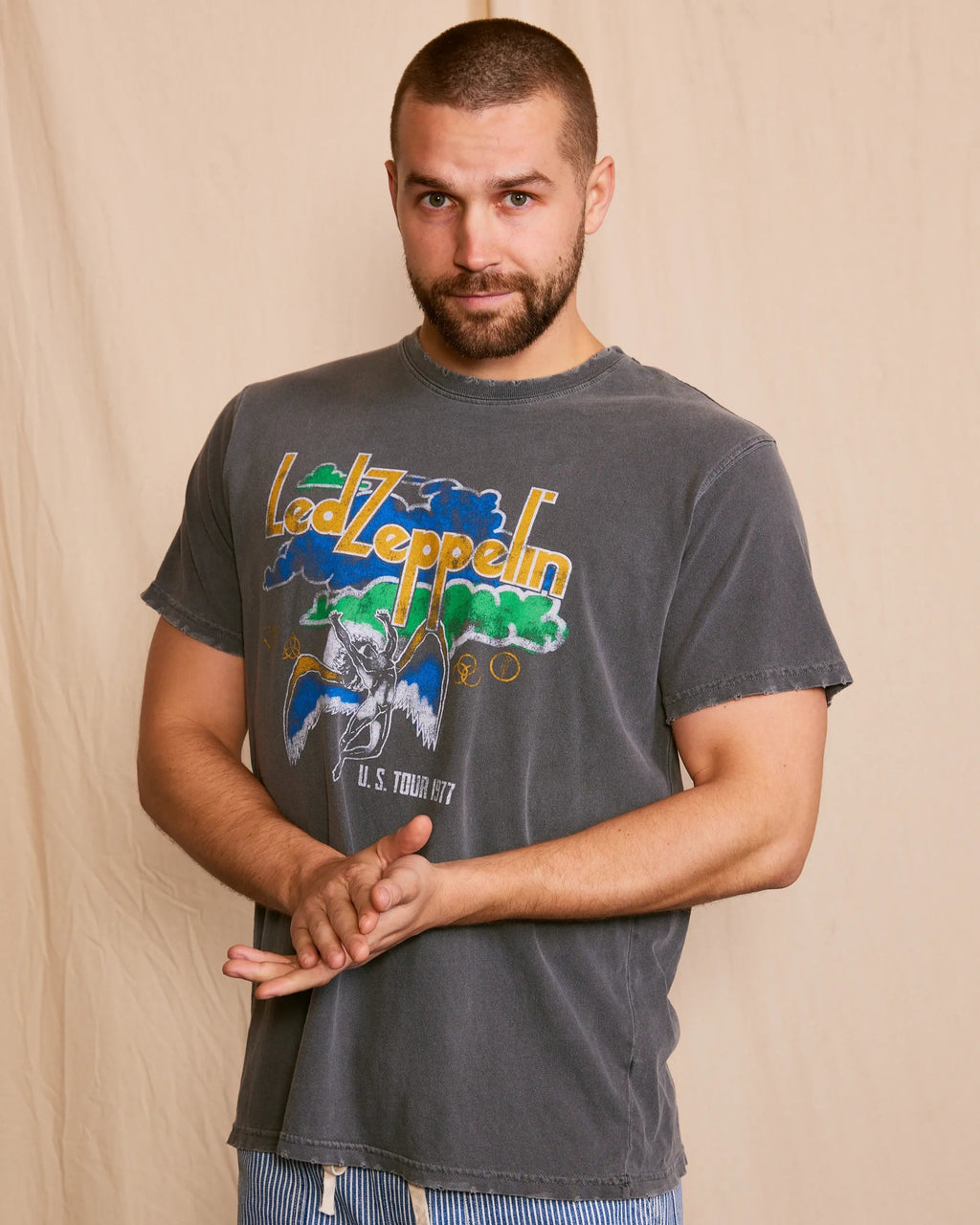 LED ZEPPELIN - U.S. TOUR 1977 UNISEX T-SHIRT
