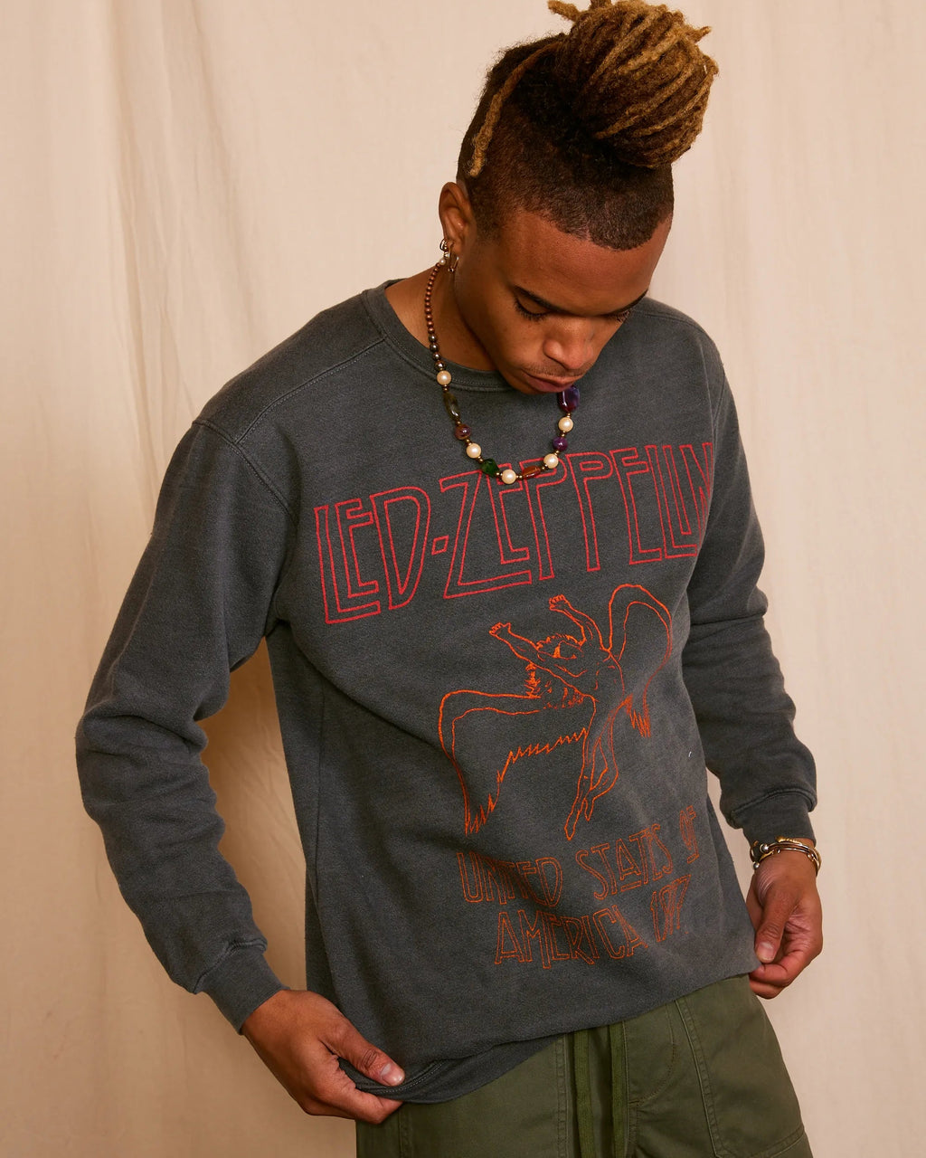 LED ZEPPELIN - USA 1977 UNISEX SWEATSHIRT
