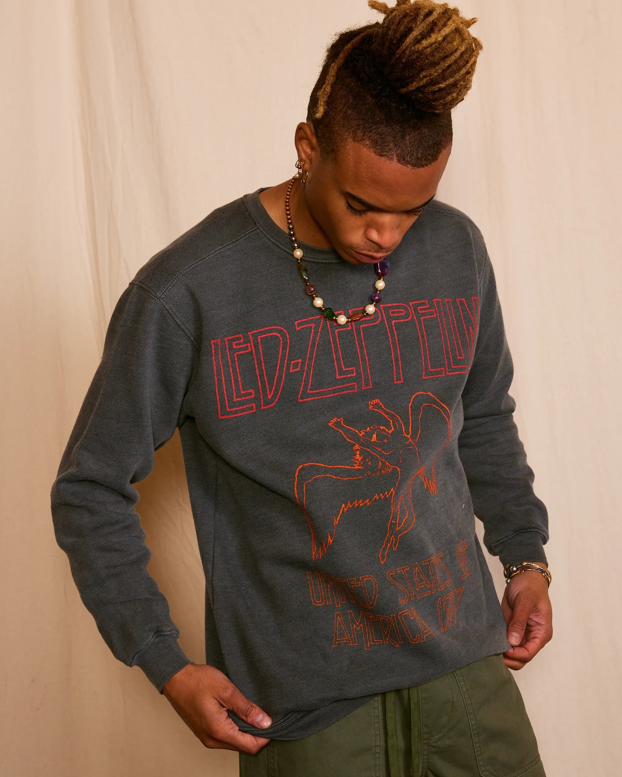 LED ZEPPELIN - USA 1977 UNISEX SWEATSHIRT