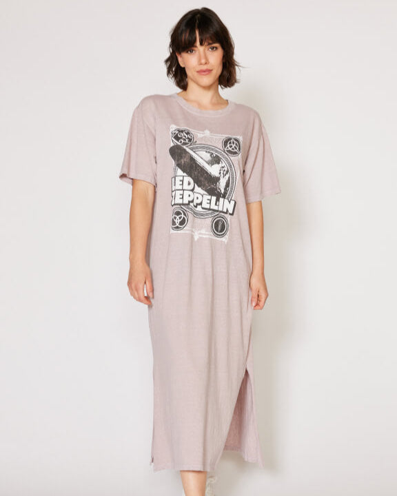LED ZEPPELIN - VINTAGE LAVENDER DRESS