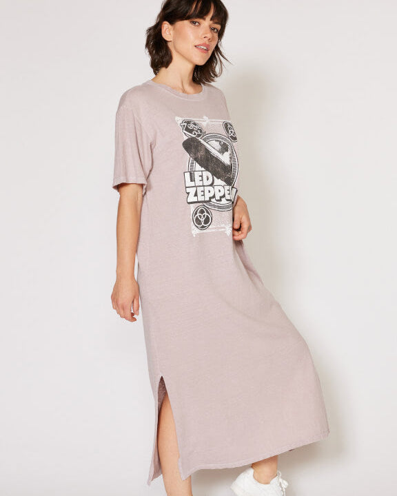 LED ZEPPELIN - VINTAGE LAVENDER DRESS
