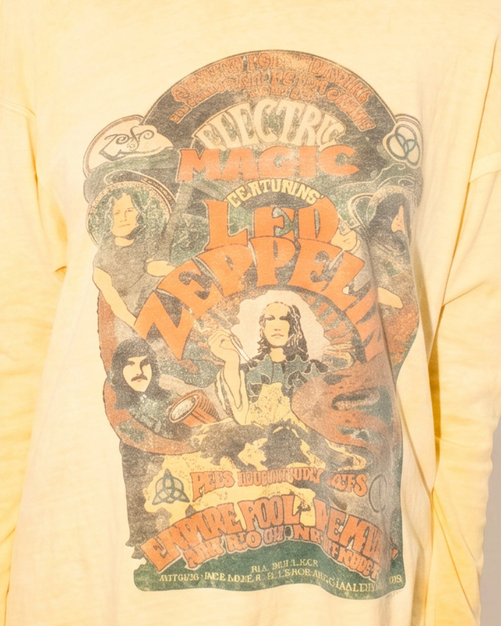 LED ZEPPELIN - ELECTRIC MAGIC LONG SLEEVE TOP