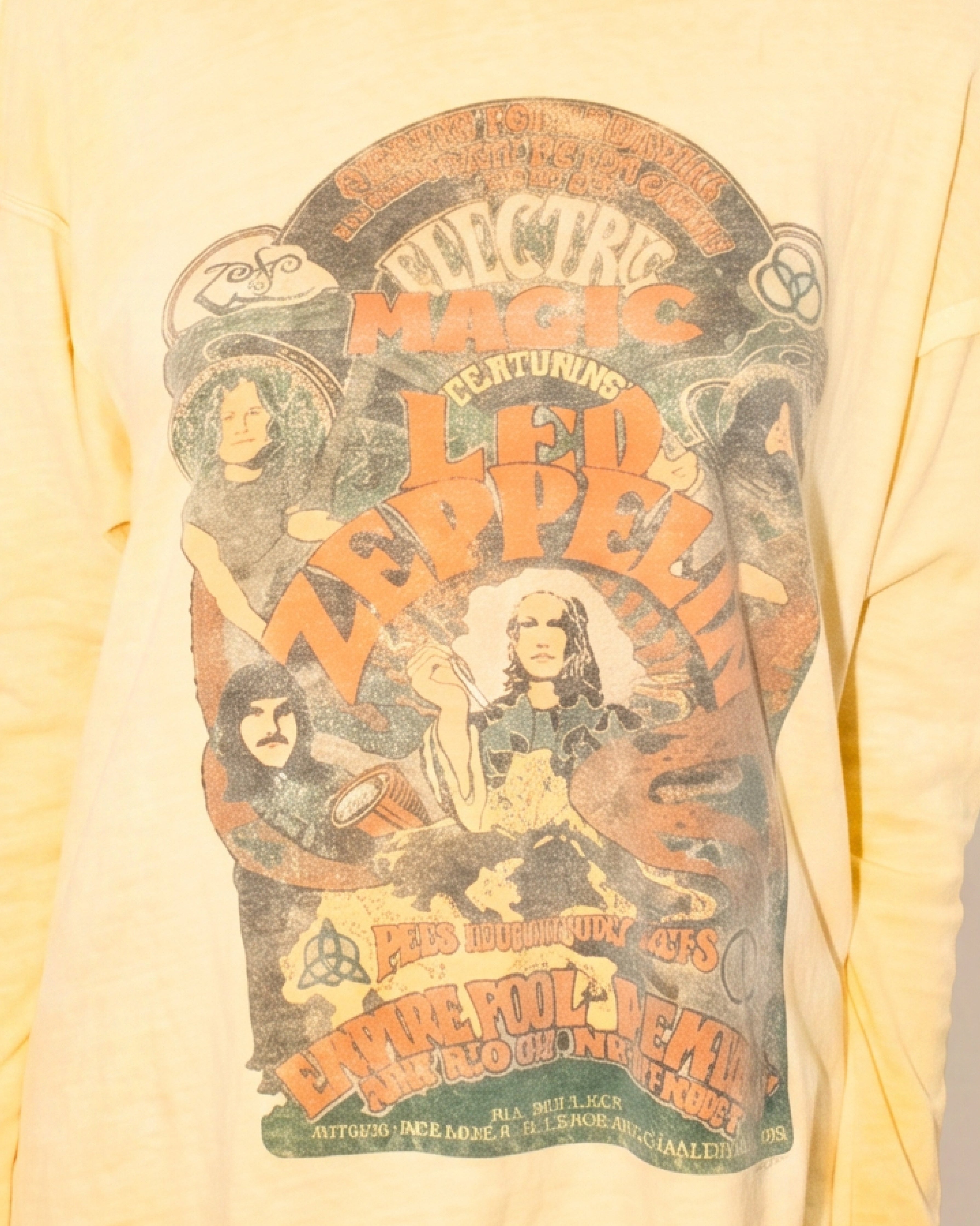LED ZEPPELIN - ELECTRIC MAGIC LONG SLEEVE TOP