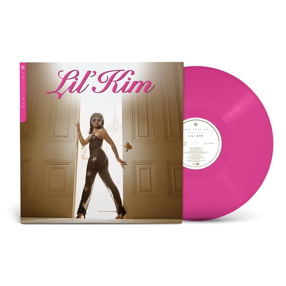 LIL' KIM - NOW PLAYING - CRUSH PINK COLOR - VINYL LP