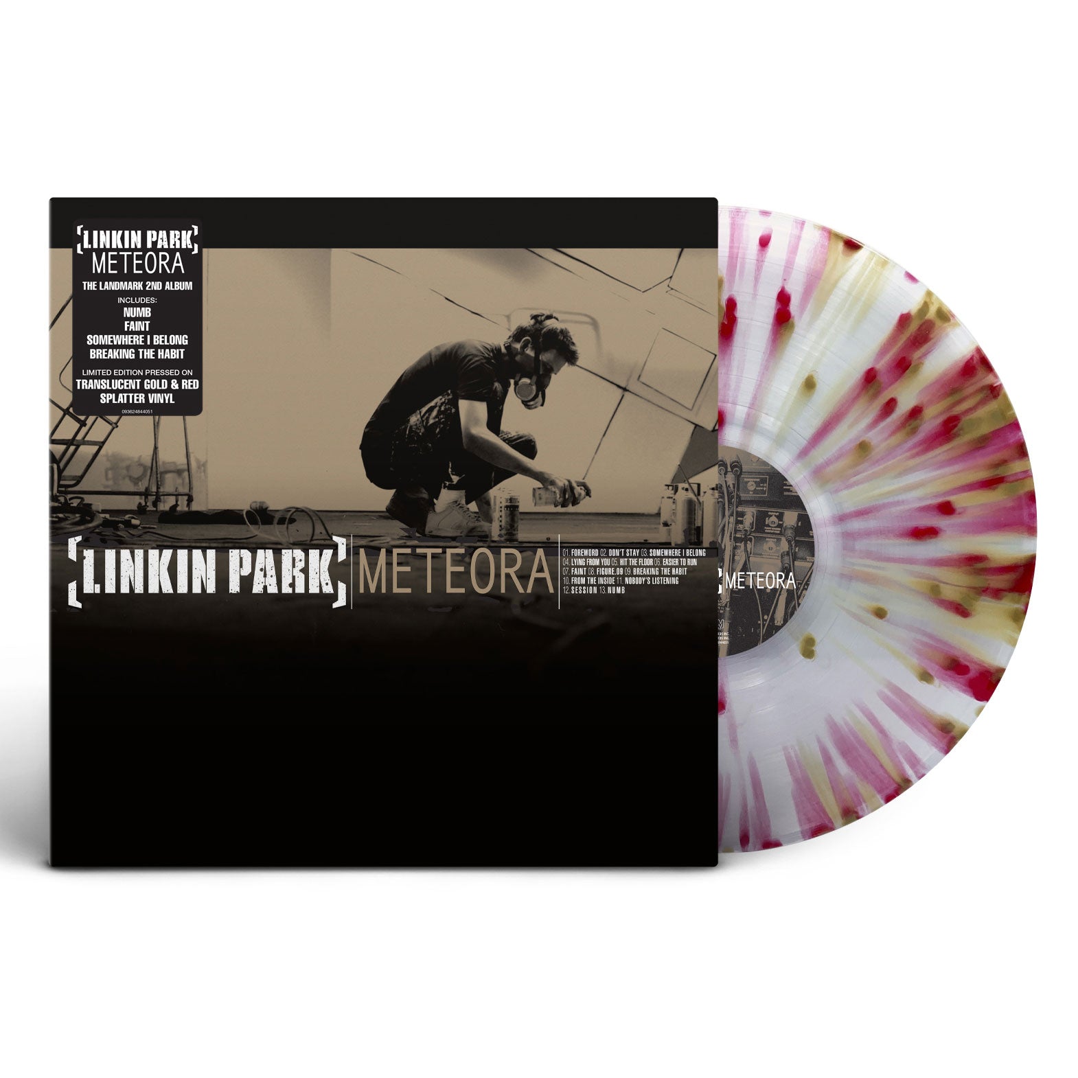 Linkin Park Meteora レコード LP カラー盤 LINKIN PARK - METEORA - LIMITED EDITION - SPLATTER COLOR - VINYL
